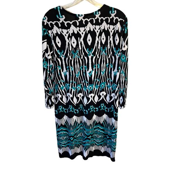 Cato Pullover Dress, Graphic design, Embroidery V-neck, L - Picture 9 of 9